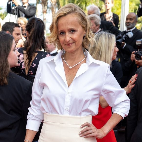 Caroline Roux - Montée des marches du film « Triangle of Sadness (Sans filtre) » lors du 75ème Festival International du Film de Cannes. Le 21 mai 2022
© Olivier Borde / Bestimage