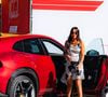 Pour l'occasion, Alexandra Leclerc, accompagnée par son chien Leo, un fidèle compagnon qui ne la quitte jamais.

Alexandra Leclerc, lors du Grand Prix d’Espagne de Formule 1 TAG Heuer 2026, à Madrid, Espagne, le 11 septembre 2026.  

Photo par Antoine LAPEYRE / Reveries Agency via ABACAPRESS.COM