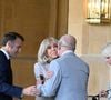 À Charles III, Emmanuel Macron a offert une précieuse partition originale de "Pelléas et Mélisande", unique opéra de Claude Debussy.
Déambulation d'Emmanuel Macron, président de la République Française, et de la Première dame Brigitte Macron, dans les jardins du château de Windsor avec le roi Charles III d'Angleterre et Camilla Parker Bowles, reine consort, le 9 juillet 2025.
© Jeanne Accorsini / Pool / Bestimage