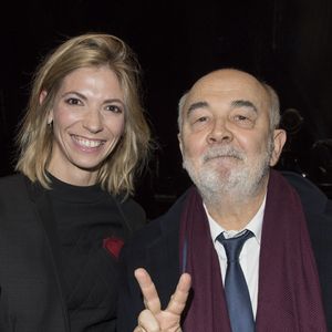 Patricia Campi et son mari Gérard Jugnot - Concert du 13ème Gala 2018 de l'Association pour la Recherche sur Alzheimer à la salle Pleyel à Paris le 12 février 2018. © Coadic Guirec-Pierre Perusseau/Bestimage