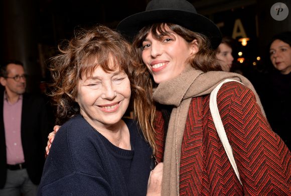 Jane Birkin et sa fille Lou Doillon - Ouverture de la rétrospective Jane Birkin à la cinémathèque française à Paris le 25 janvier 2017. © Veeren/Bestimage