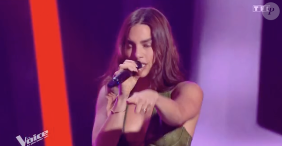 Scarlett Avedikian dans "The Voice", TF1, le 8 février 2025.