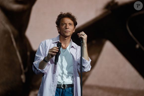 Exclusif - Raphaël à l'enregistrement de l'émission "Eternel Aznavour, le concert événement".

Photo : Cyril Moreau-Christophe Clovis / Bestimage