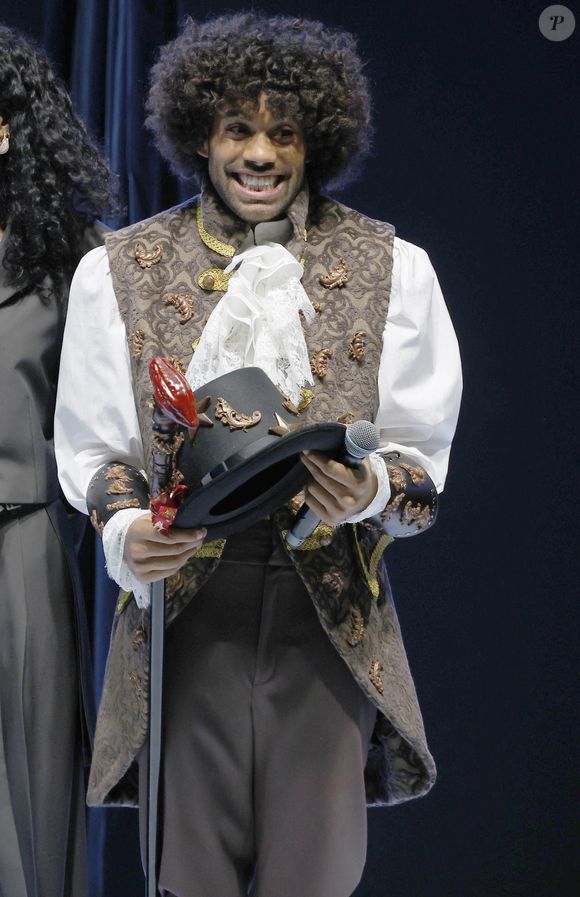 Gwendal Marimoutou - Pour célébrer ses 30 ans, le Salon du Chocolat de Paris réinvente son mythique défilé de robes en chocolat autour d’une thématique inédite : la Comédie Musicale, à Paris mardi 28 octobre 2025. © Christophe Aubert via Bestimage