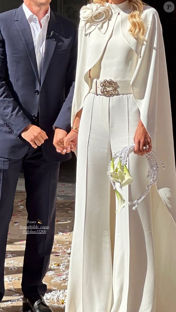 Mariage de Dylan et Mathilde Deschamps, le 30 août 2025 @Instagram