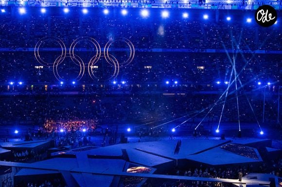 illustration lors de la cérémonie de clôture des Jeux Olympiques de Paris 2024 au stade de France à Saint-Denis, le 11 août 2024. 
© Baptiste Autissier / Panoramic / Bestimage