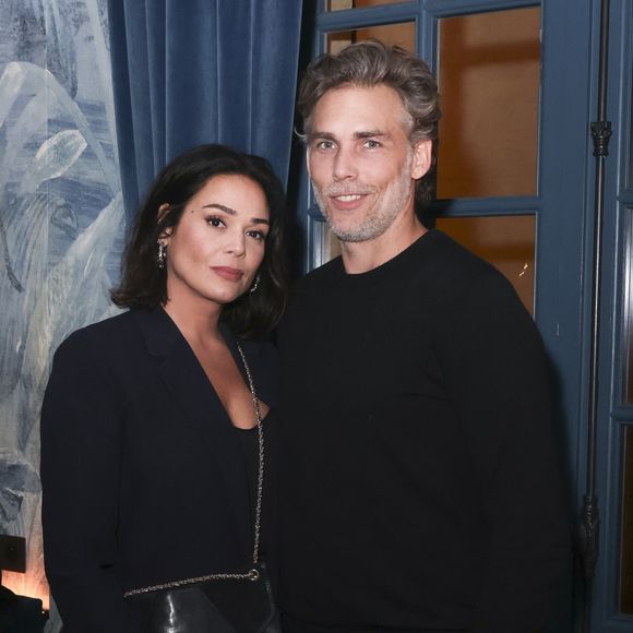 Exclusif -  Lola Dewaere et son compagnon Gianni Giardinelli - Quatrième édition de la soirée "Les jeudis de Sandra" au Café Lapérouse organisée par S.Sisley à Paris le 29 février 2024. © Jack Tribeca / Bestimage