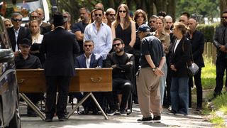 Richard Anthony : Ses fils Xavier et Cédric réunis et dignes pour le dernier voyage de leur mère Sabine