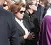 Dominique Tapie après la messe de funérailles dédiée à Bernard Tapie, magnat des affaires, acteur et homme politique français, à la cathédrale de la Major à Marseille, dans le sud-est de la France, le 8 octobre 2021. Bernard Tapie, dont la carrière de cape et d'épée lui a valu des millions de fans malgré une série de condamnations judiciaires, est décédé à l'âge de 78 ans le 3 octobre 2021, après un combat de quatre ans contre un cancer de l'estomac. Photo par Patrick Aventurier/ABACAPRESS.COM