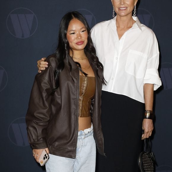 Laeticia Hallyday et sa fille Joy - Avant-Premiere du film "Largo Winch "Le Prix de L'argent" au cinéma le Grand Rex à Paris le 18 juin 2024. © Marc Ausset-Lacroix/Bestimage