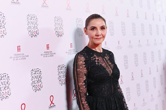 Clotilde Courau, princesse de Savoie au Dîner de la Mode au bénéfice du Sidaction, au Palais de Tokyo, dans le cadre de la Fashion Week de Paris Haute Couture printemps/été (PFW).  
© Rachid Bellak / Bestimage