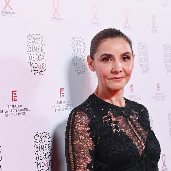 Clotilde Courau, princesse de Savoie au Dîner de la Mode au bénéfice du Sidaction, au Palais de Tokyo, dans le cadre de la Fashion Week de Paris Haute Couture printemps/été (PFW).  
© Rachid Bellak / Bestimage