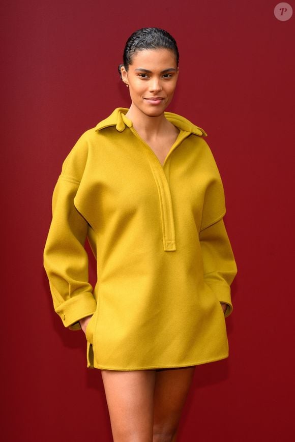 Très proche de Tina, Harold a récemment commenté d'un "Je t'aime" plusieurs clichés postés par la jeune femme sur Instagram. 

sous Tina Kunakey au photocall du défilé Gucci printemps/été 2025 lors de la Fashion Week de Milan (MFW), le 20 septembre 2024 © Alfonso Catalano/SGP/Bestimage