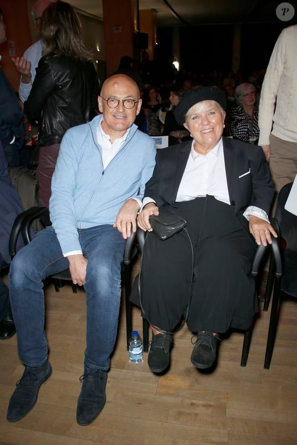 Mimie Mathy et son mari Benoist Gérard - Soirée de clôture du 22ème Festival des créations télévisuelles de Luchon. Le 8 février 2020
© Christophe Aubert via Bestimage