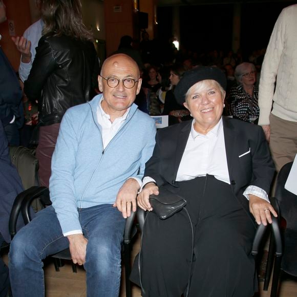 Mimie Mathy et son mari Benoist Gérard - Soirée de clôture du 22ème Festival des créations télévisuelles de Luchon. Le 8 février 2020
© Christophe Aubert via Bestimage