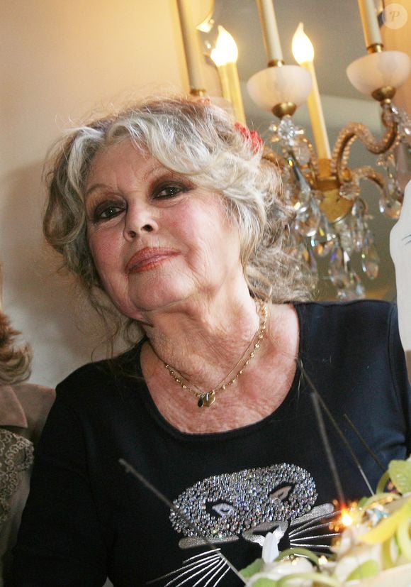 Brigitte Bardot lors des 20 ans de la Fondation Brigitte Bardot à Paris, le 28 septembre 2006. Photo par Agence / Bestimage