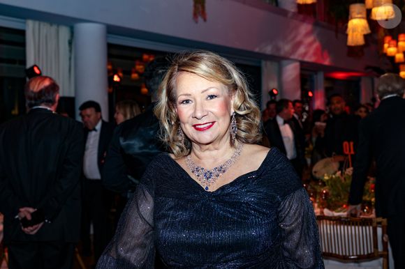 La princesse Heidi von Hohenzollern au dîner de La Fondation Prince Albert II de Monaco "REWILD The Planet"au Yacht Club de Monaco, le 14 avril 2023. © Claudia Albuquerque/Bestimage