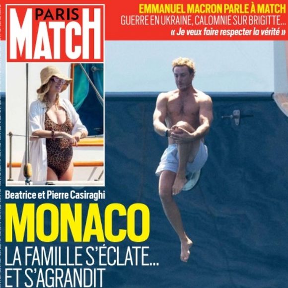 Comme l'a confirmé le magazine "Paris Match" ce jeudi 21 août 2025, Pierre Casiraghi et son épouse Béatrice Borromeo attendent leur troisième enfant. 

Le nouveau numéro de "Paris Match" à découvrir ce jeudi 21 août 2025. (Capture d'écran)