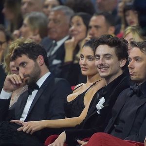 Timothée Chalamet et sa compagne Kylie Jenner à la cérémonie David di Donatello Awards  à Rome, le 7 mai 2025. Backgrid UK/ Bestimage