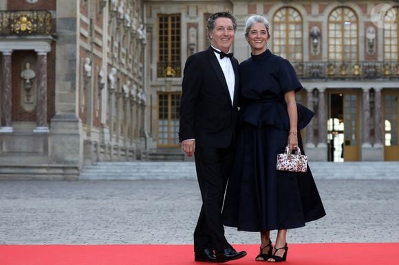 "Libération", qui dresse le portrait du comédien, indique que le trio a investi un appartement parisien et ne semble pas près d'en bouger
Guillaume Gallienne et sa femme Amandine Gallienne - Dîner d'Etat au château de Versailles en l'honneur de la visite officielle du roi et de la reine d'Angleterre en France (20 - 22 septembre 2023). Le 20 septembre 2023. 150 invités triés sur le volet ont été conviés à cette occasion.
© Stéphane Lemouton / Bestimage