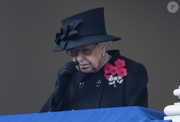 La reine Elizabeth II d'Angleterre lors de la cérémonie de la journée du souvenir à Londres le 8 novembre 2020.
AGENCE / BESTIMAGE