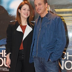 Exclusif - Emilie Dequenne et Michel Ferracci à l'UGC des Halles, le 20 février 2017.

Photo : Jean-Marc Lhomer / Bestimage