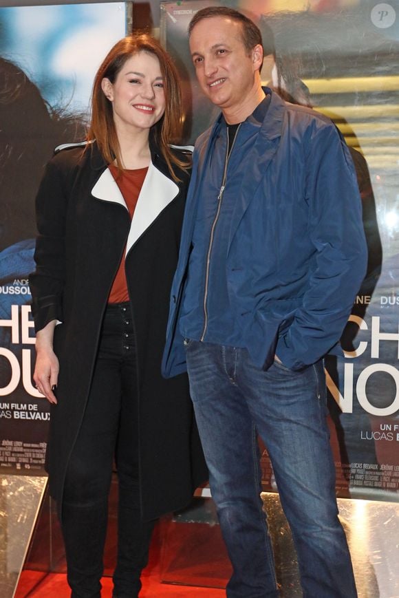 Exclusif - Emilie Dequenne et Michel Ferracci à l'UGC des Halles, le 20 février 2017.

Photo : Jean-Marc Lhomer / Bestimage