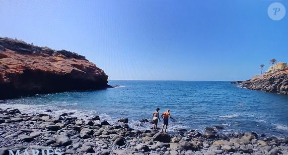 Keyn et Jennifer lors de leur lune de miel - épisode 7 de "Mariés au premier regard 2025", le 14 avril, sur M6