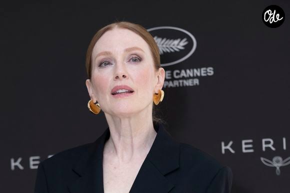Photocall de Kering Women in Motion : Julianne Moore lors du 79ème Festival International du Film de Cannes (12 - 23 mai 2026), le 16 mai 2026. © Olivier Borde / Bestimage