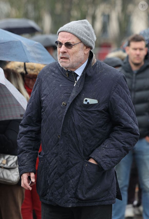Jean-Marie Le Guen - Arrivées aux obsèques de Jean-Louis Debré en la cathédrale Saint-Louis des Invalides à Paris le 10 mars 2025. © Cyril Moreau/Bestimage