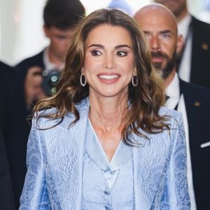 La reine Rania de Jordanie participe au 50ème édition du Forum de la Maison Européenne Ambrosetti à Milan, le 7 septembre 2024. Backgrid UK/ Bestimage