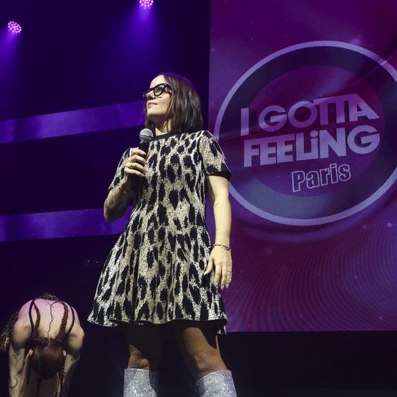 Alizée Lyonnet lors de la tournée des années 2000 "I Gotta Feeling" au Dôme de Paris le 14 mars 2026. © Jack Tribeca / Bestimage