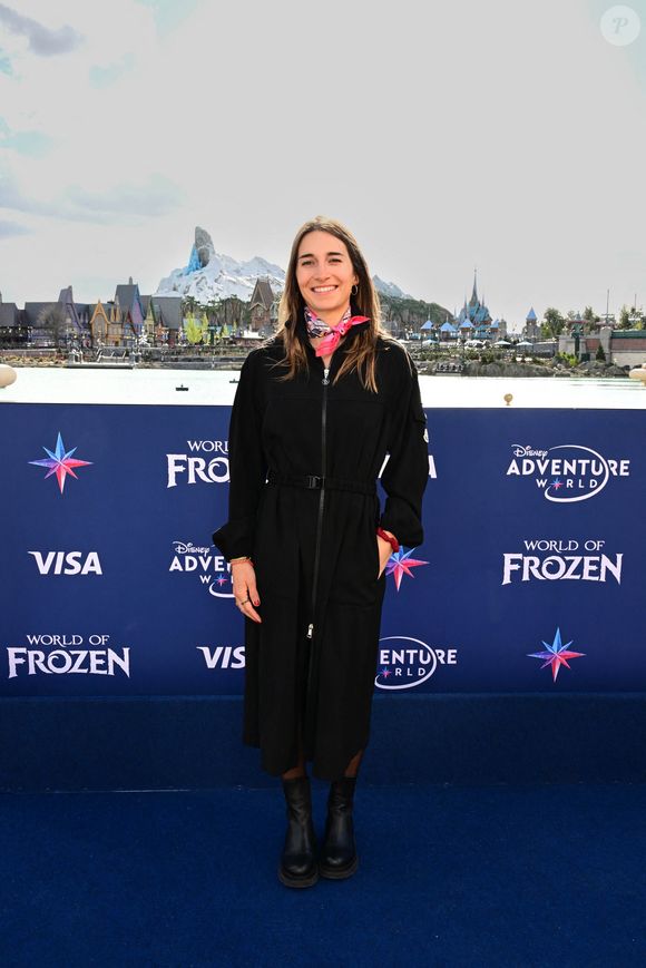 Perrine Laffont - Inauguration du village de la Reine des Neiges sur le site de Disneyland Paris à Marne-la-Vallée le 28 mars 2026. © Disneyland Paris via Bestimage