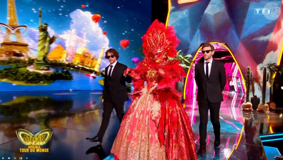 La vénitienne dans Mask Singer 9, prime du 22 mai - capture d'écran TF1