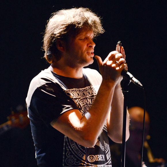 Les 29 et 30 mars au 104, a Paris, plusieurs artistes ont rendu un nouvel hommage a Alain Bashung avec le spectacle "Dernieres nouvelles de Frau Major". Etaient presents Brigitte Fontaine, Chloe Mons, Albin de la Simone, Bertrand Cantat, Christophe Miossec et Kent, ainsi que son guitariste Yan Pechin. Agence / Bestimage