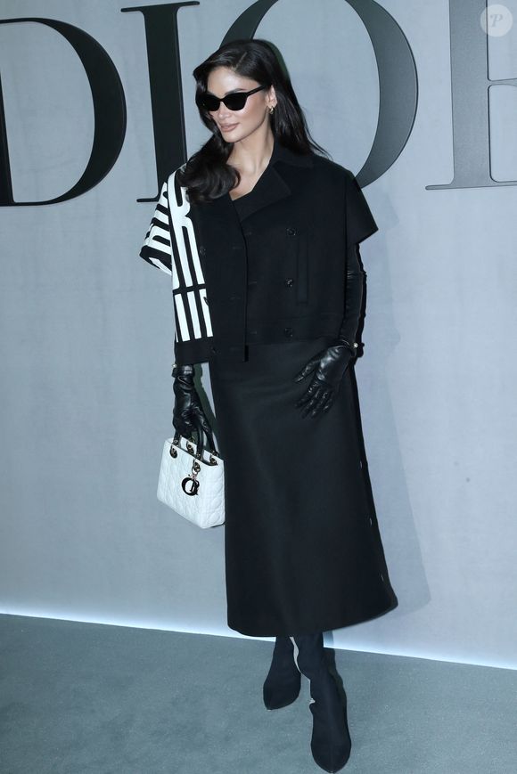 Pia Wurtzbach - Célébrités au Défilé de Mode Dior, Prêt-à-porter Automne / Hiver 2025-2026 dans le cadre de la Fashion Week de Paris, France, le 04 Mars 2025. 

© Bertrand Rindoff / Bestimage