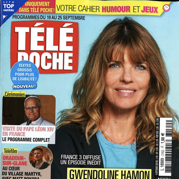 Gwendoline Hamon fait la Une de Télé Poche.