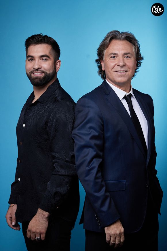 Kendji Girac et Roberto Alagna - Répétitions des artistes pour l'émission "Duos Mystères" à la Seine Musicale à Paris en juin 2021. © Gaffiot-Moreau / Bestimage