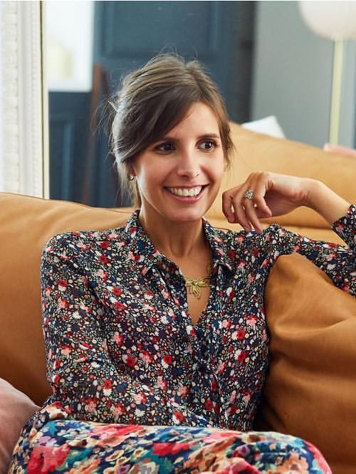 "L'impression d'être dans une maison de campagne" : Chez Morgane Sézalory, créatrice de Sézane, un duplex avec jardin dans le Paris chic