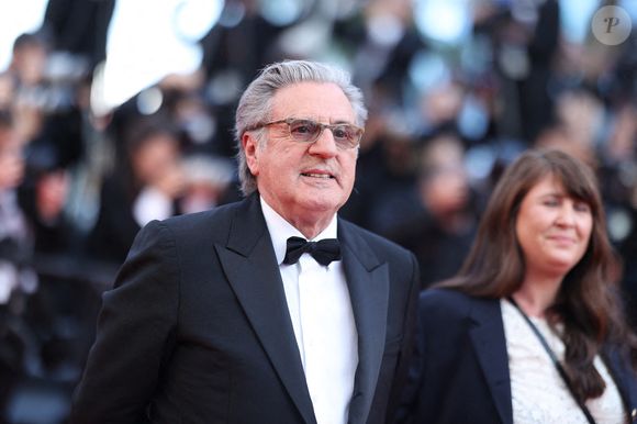 Daniel Auteuil sur le tapis rouge de la cérémonie de clôture du 78ème Festival de Cannes au Palais des Festivals le 24 mai 2025 à Cannes, France. Photo par Jerome Domine/ABACAPRESS.COM