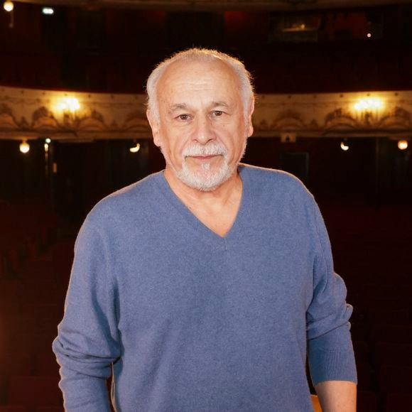 Exclusif - Francis Perrin lors du tournage de "Sur Scène Avec" à Paris le 7 novembre 2024. © Jack Tribeca / Bestimage