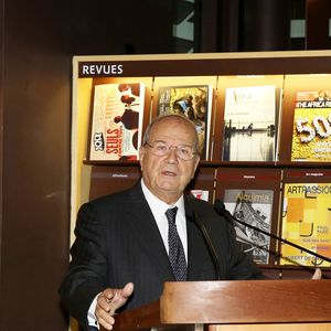 Exclusif - Marc Ladreit de Lacharrière - L'homme d'affaires Marc Ladreit de Lacharrière a confié au musée du Quai Branly-Jacques Chirac le meilleur de sa collection composée de 36 œuvres remarquables de l'ancienne Afrique équatoriale française et d'Océanie. Le 15 février 2018 © Dominique Jacovides / Bestimage