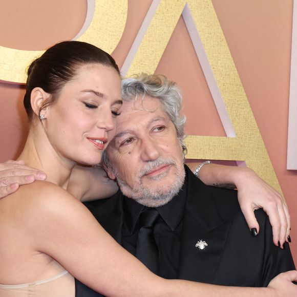 Adèle Exarchopoulos et Alain Chabat -  Photocall de la 50ème édition de la cérémonie des César à l'Olympia à Paris, France, le 28 février 2025 © Dominique Jacovides - Olivier Borde / Bestimage