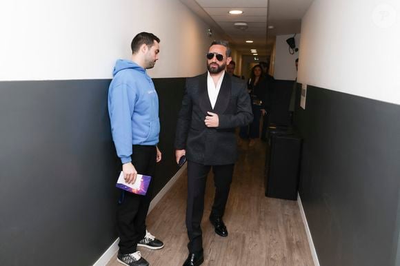 Exclusif - Cyril Hanouna, en backstage de l’émission « TPMP » La dernière sur C8,  présentée par C.Hanouna et diffusée en direct sur C8, Paris, France, le 27 fevrier 2025. © Jack Tribeca / Bestimage