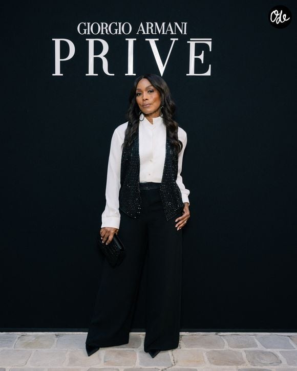 Angela Basset tient aussi un rôle important.

Angela Basset au photocall du défilé Giorgio Armani Privé "Collection Haute Couture Automne/Hiver 2025-2026" lors de la Fashion Week de Paris,le 8 juillet 2025. SGP / BESTIMAGE