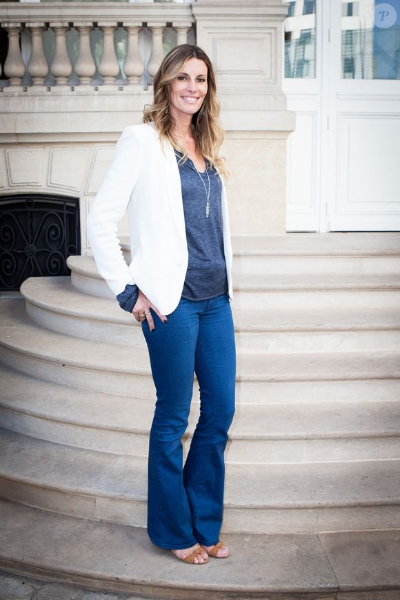 Sophie Thalmann assiste a la presentation du livre " le dessein d'ELA" chez Artemis a Paris, France.Le 03 Juin 2015. Photo de Audrey Poree/ ABACAPRESS.COM
