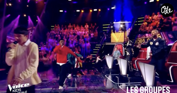 Nelson dans "The Voice Kids" TF1