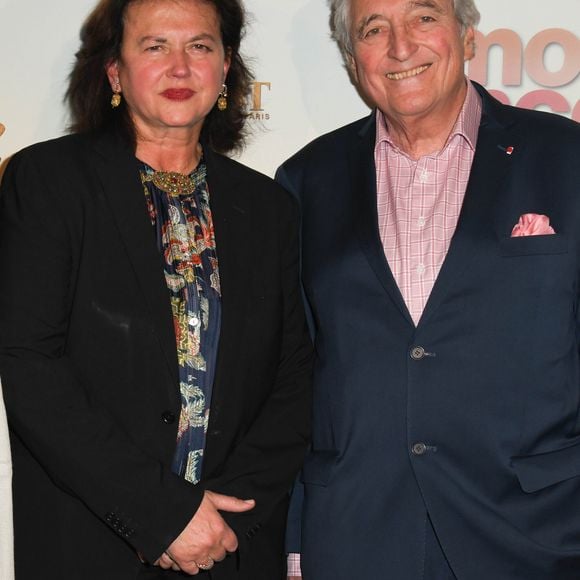 Jean-Loup Dabadie avec sa femme Véronique Bachet - Avant-première du film "Mon Inconnue" au cinéma UGC Normandie à Paris le 1er avril 2019. © Coadic Guirec/Bestimage