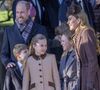 Kate Middleton et la princesse Charlotte ont partagé la scène pour un duo au piano, révélant une complicité tendre et naturelle.

Le prince William, prince de Galles, et Catherine (Kate) Middleton, princesse de Galles, Le prince Louis de Galles, La princesse Charlotte de Galles, Mia Tindall, Le prince George de Galles - Le roi d'Angleterre et la reine consort d'Angleterre, accompagnés de membres de la famille royale, assistent à l'office de Noël à l'église Sainte-Marie-Madeleine de Sandringham, le 25 décembre 2025.
