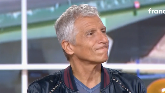 Nagui invité de "Télématin" sur France 2.